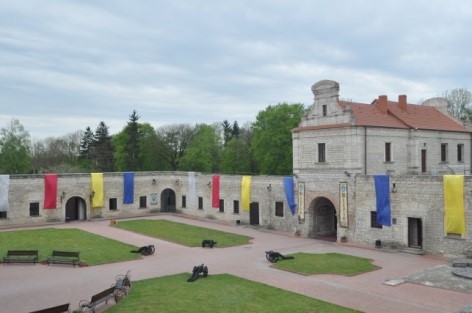 Збаразький замок. Внутрішній двір