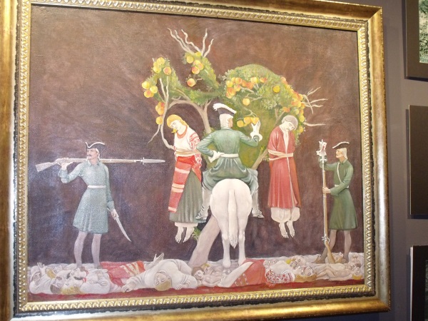 Картина «Меншиков у Батурині, або Батуринські яблука»