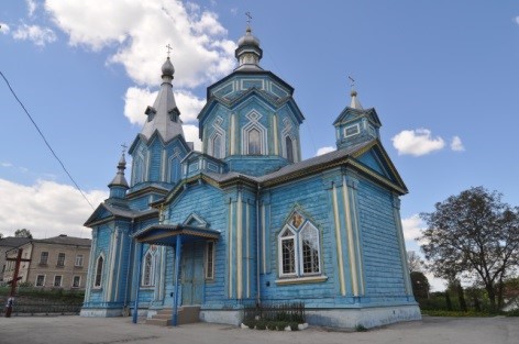 Кременець.  Хрестовоздвиженська церква